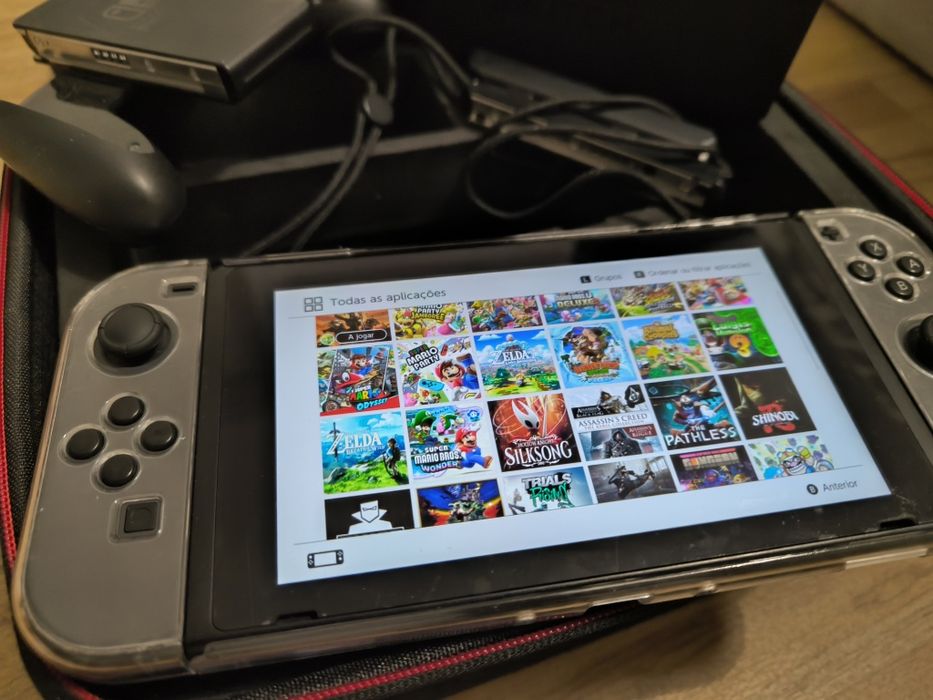 Nintendo switch desbloqueada 256gb