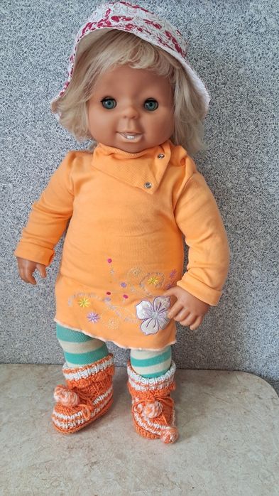 Кукла пупс Гдр 70см мягконабивной редкий с зубками