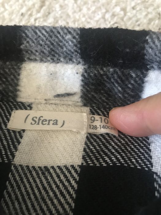 Camisa de flanela - Sfera 9-10 anos