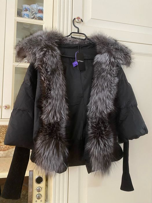 Czarna kurtka puchówka nowa