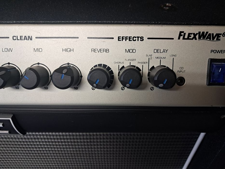 Amplificador de guitarra crate flexwave 65/112