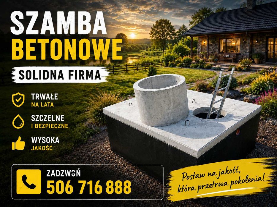 Szamba betonowe KOWALE OLECKIE