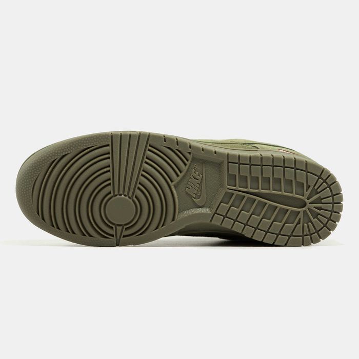 Мужские кроссовки Nike SB Dunk Low x Supreme "Olive" 40-45
