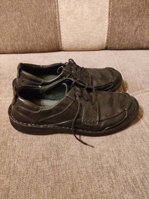Buty skórzane czarne rozmiar 41