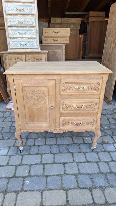 Komoda ludwikowska oczyszczona wypiaskowana