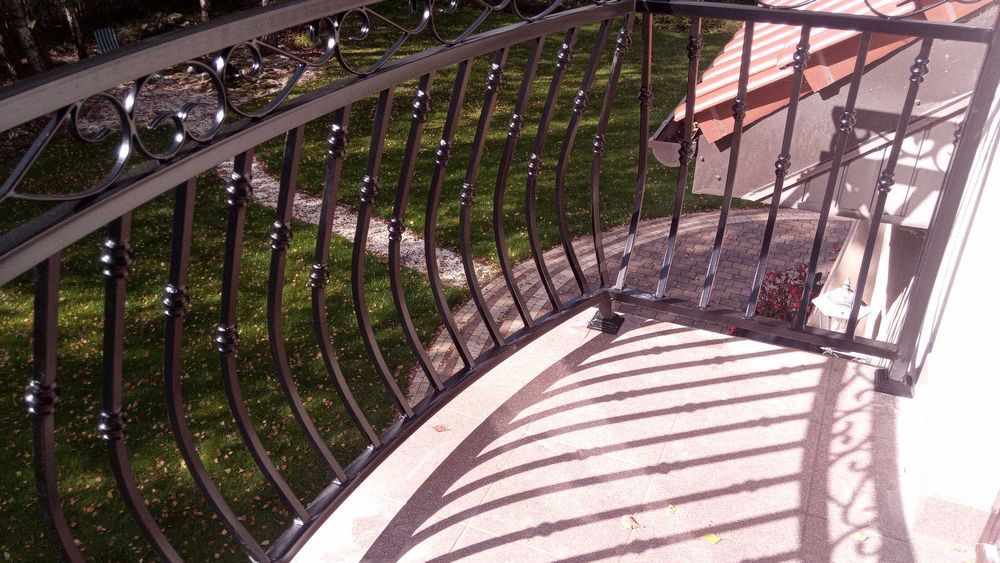 Balustrada kuta piękna wzór BB5 na wymiar każdy kolor barierka