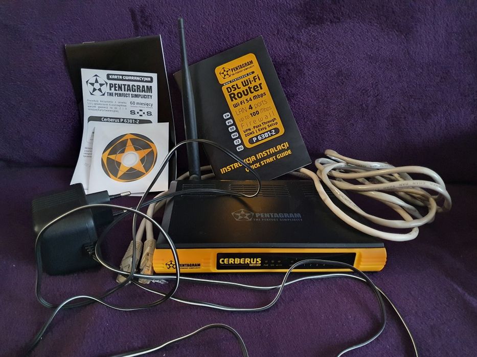 Router- PENTAGRAM Cerberus P 6381-2