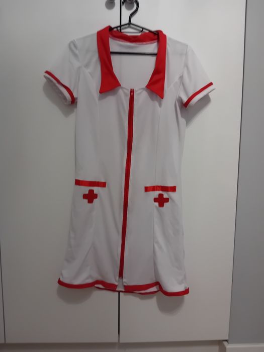 Strój przebranie kostium pielegniarka