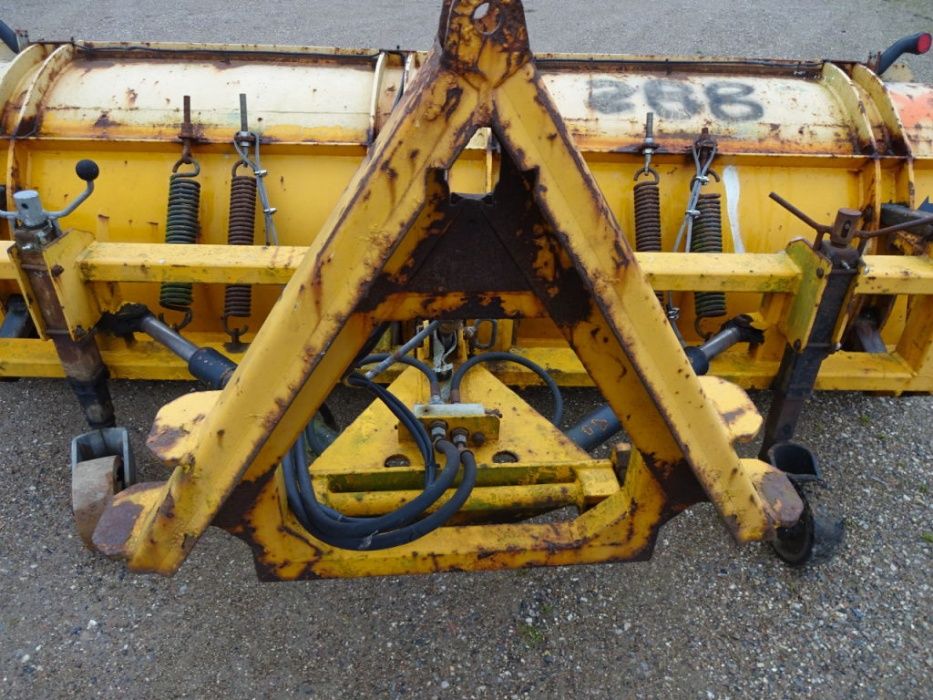 Pług do śniegu FM Maskiner odśnieżny regulowany hydrauliczny 250cm