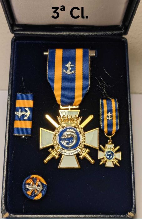 MEDALHA CRUZ NAVAL