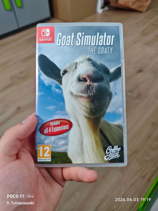 Nintendo switch Goat Simulator