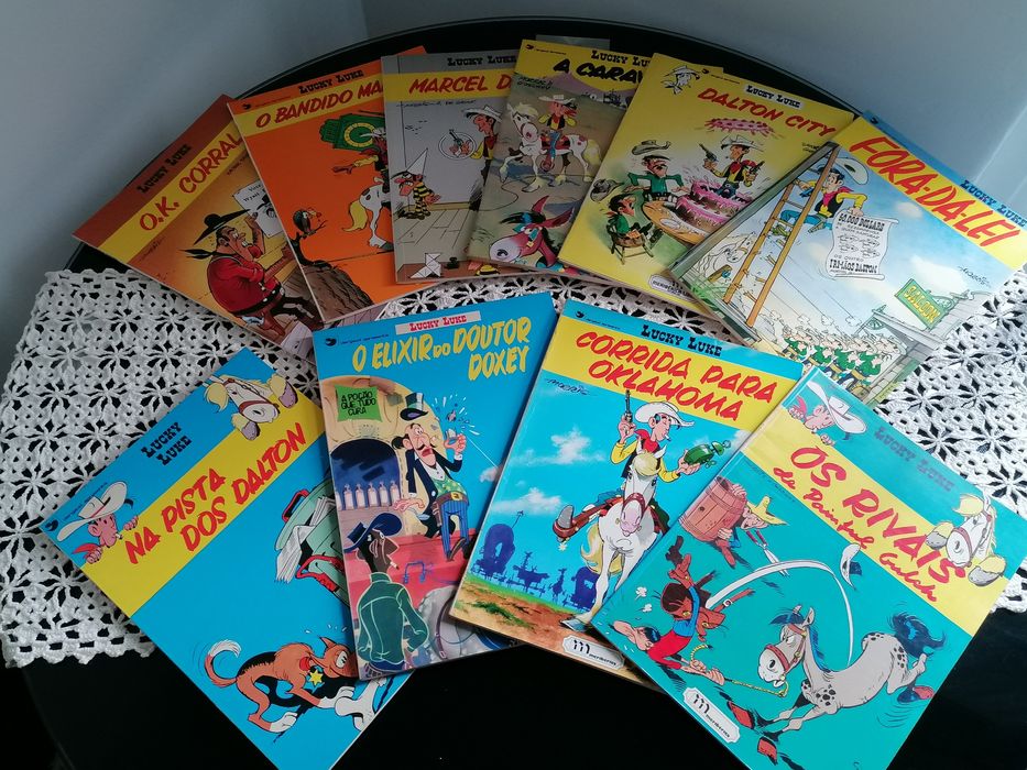 BD,Astérix,Lucky L,Tintim,Spirou,Blake Mortim,Valérian