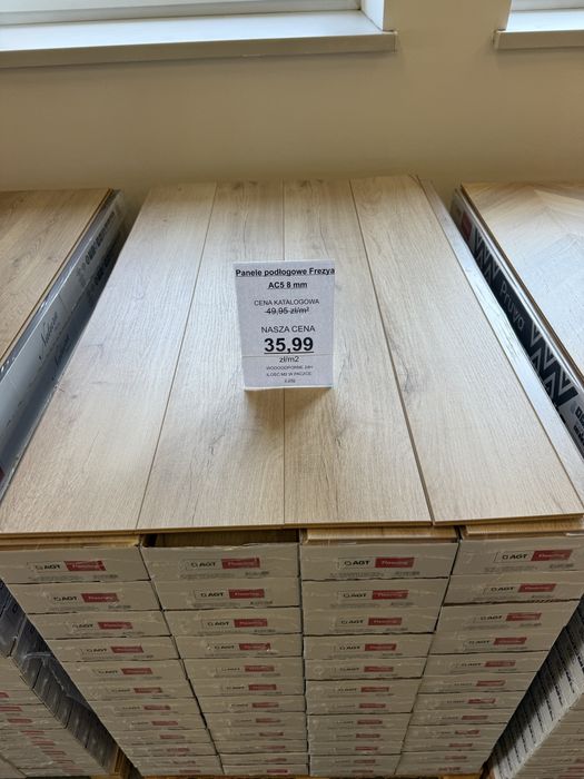 Panele podłogowe Frezja, AC4 8 mm