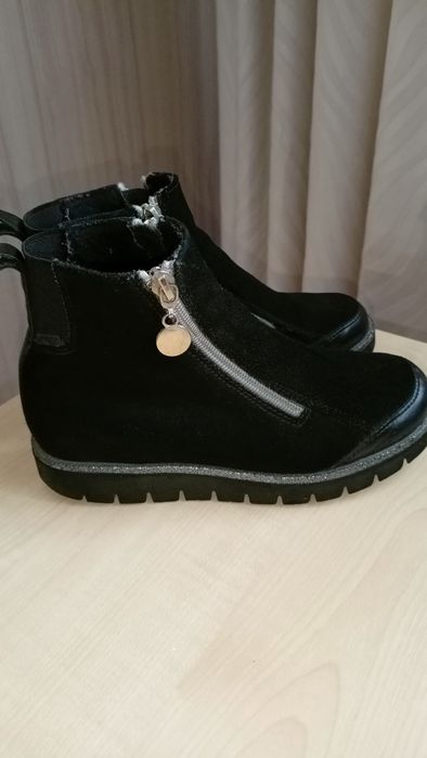 Buty zimowe jesienne Bartek skóra naturalna rozm 32