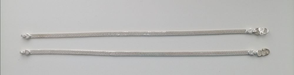 Два срібні браслети на ногу(Індія)