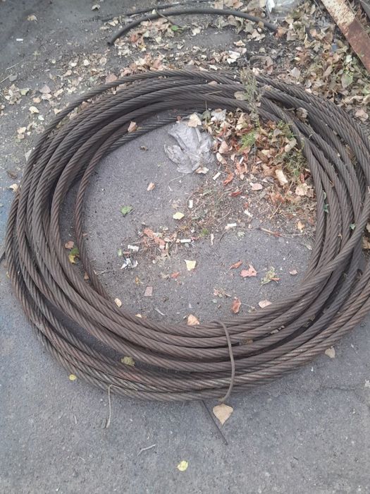 ТРОС СТАЛЬНОЙ 100м диаметр 20мм