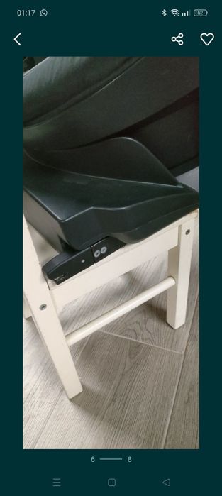 Ovo BeSafe, com redutores, capa para a chuva e bases isofix izi go (Be
