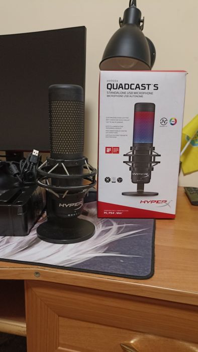 Мікрофон HyperX QuadCast S