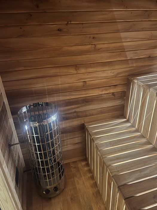 Sauna ogrodowa drewniana 6 osobowa