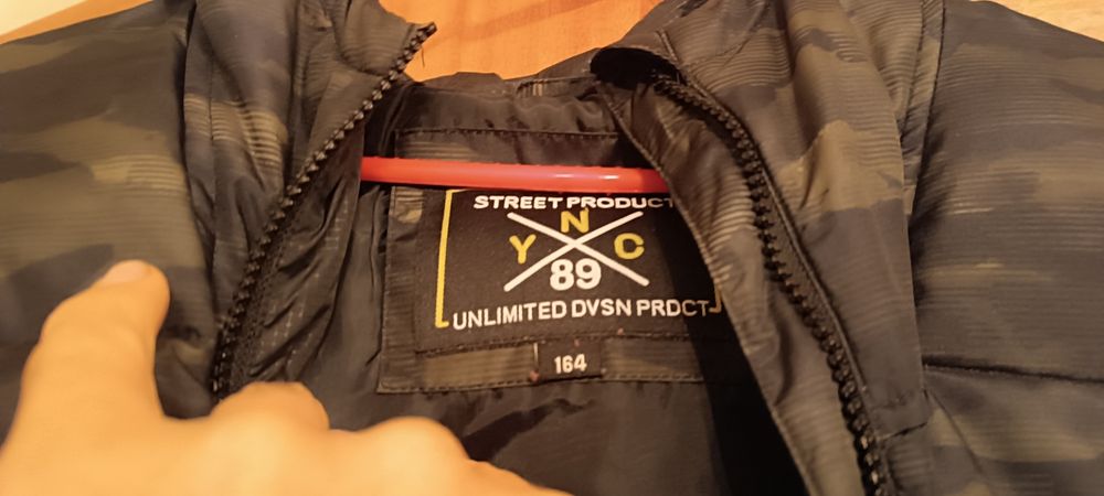 Casaco acolchoado rapaz tamanho 164