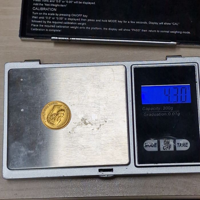 5 Rubli 1900 r. Oryginalna