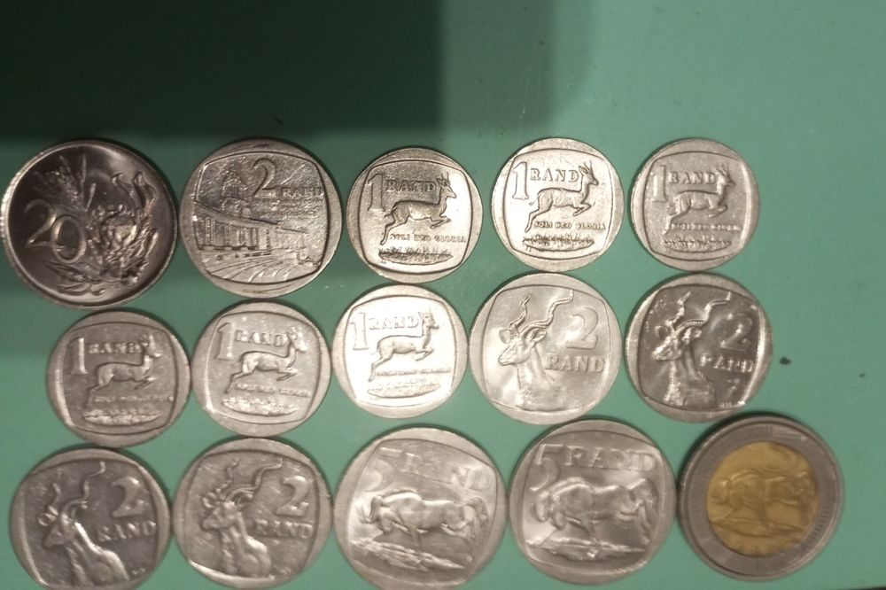 Монети ПАР та Єгипта ювілейні