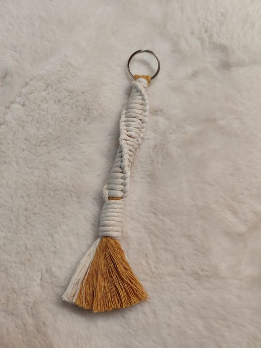 Porta chaves macramé