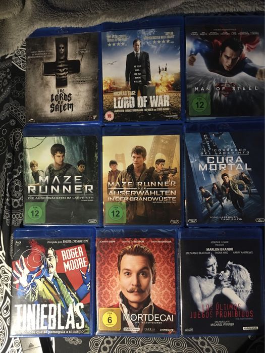 Vários Blu  ray sem legendas em Português P2