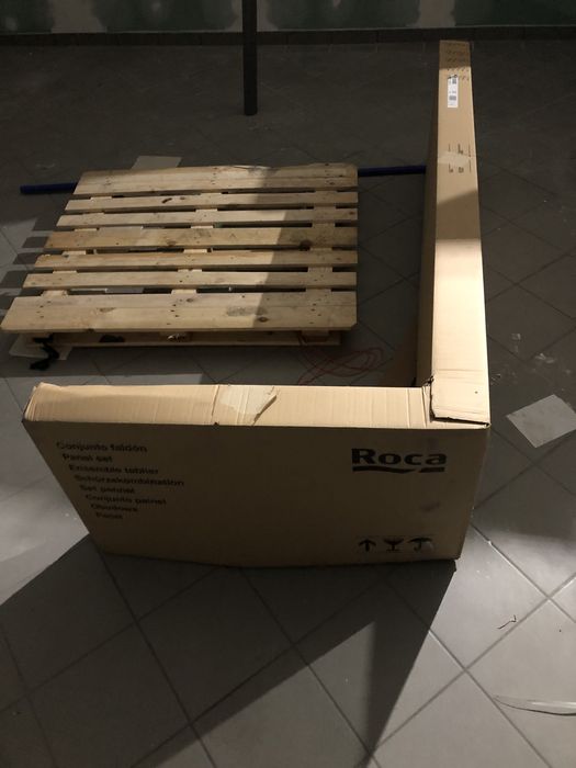 Roca painel Banheira Be Cool