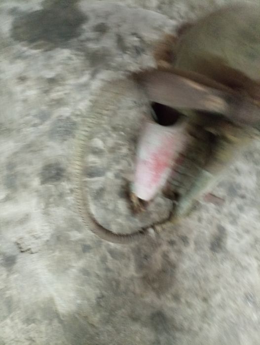 Pulverizador de sulfato antigo