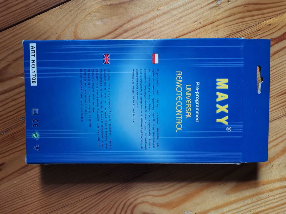 Pilot uniwersalny MAXI 1708