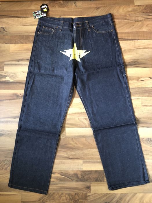 Джинсы BAPE  Бейп .evisu .Только ! большие размеры