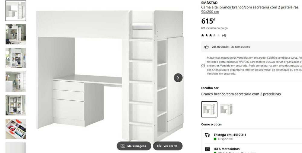 Beliches ( cama ) com Secretária