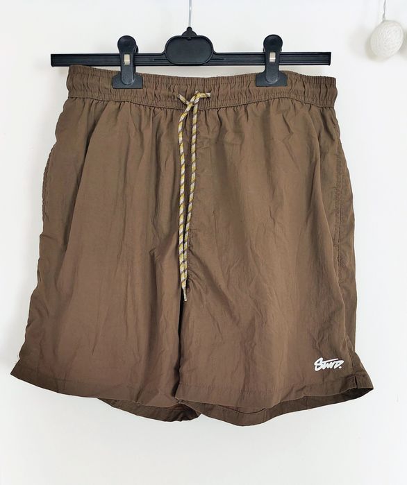 Krótkie spodenki/szorty kąpielowe brązowe M Pull&Bear