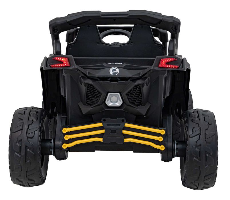 Buggy ATV CAN-AM Maverick 4x200W 24V Żółty Autko dla dzieci