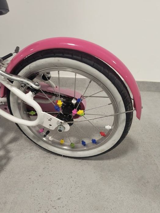 Rower dziecięcy Btwin 500 Doctogirl 16 cali.