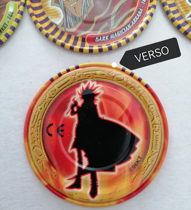 Conjunto de 42 Mega Tazos Yu Gi Oh!