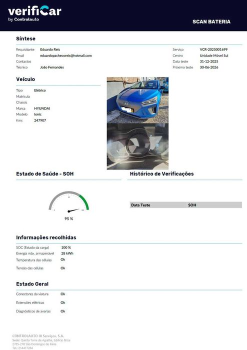 Ioniq Elétrico nacional