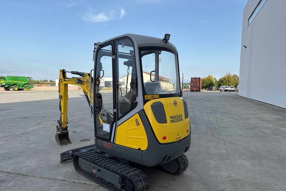 2023 Wacker Neuson ET20 Mini Excavator — 900 м/г, Swing Boom, Hydraulic Quick Coupler