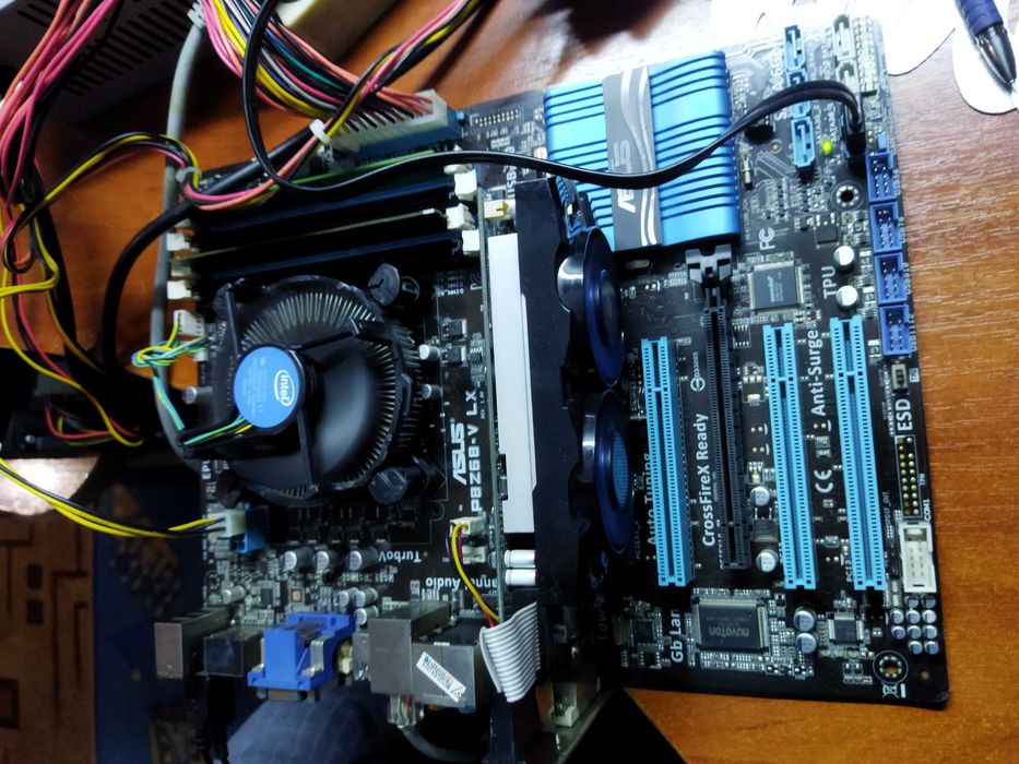 Мат.плата ASUS P8Z68-V LX(Комплект)