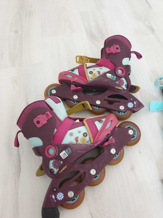 Patins em linha 32-34 usadas