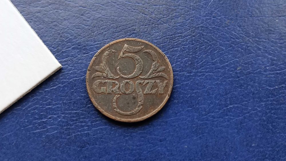 Stare monety Medal 5 gr 1935 2RP