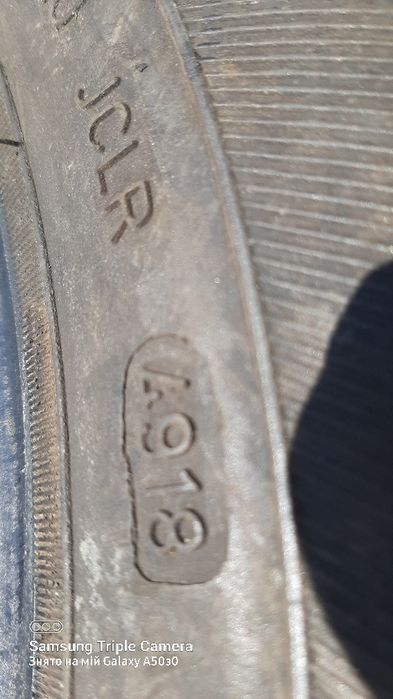 Шини 165/70/14 DEBICA 2×7.3мм 2×7мм 2018рік Польща