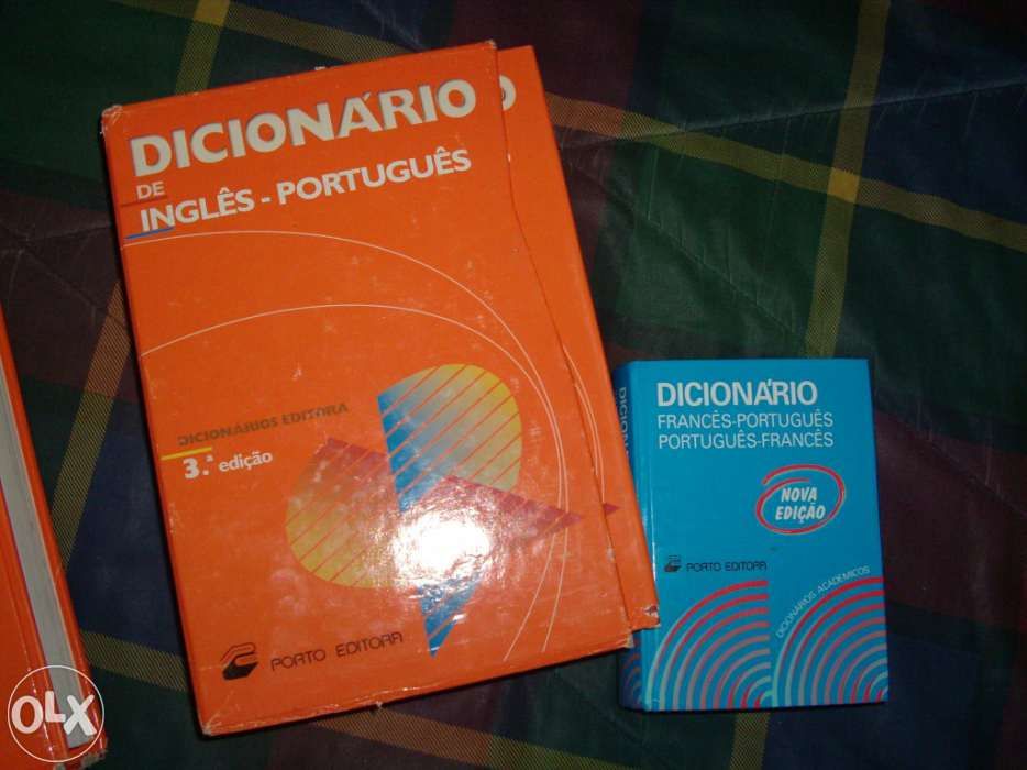 Vendo dicionários de Ingles e Frances
