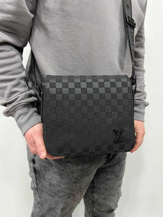 Сумка через плечо Louis Vuitton планшетка мужская LV Луї Вітон