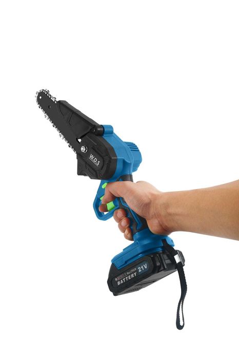 Mini Piła Łańcuchowa Akumulatorowa Pilarka Sekator 2xAKU 21V 6" Walizk