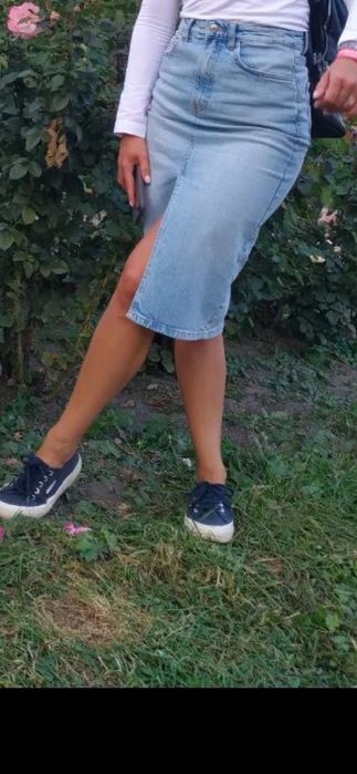 Спідниця джинсова Zara, XS