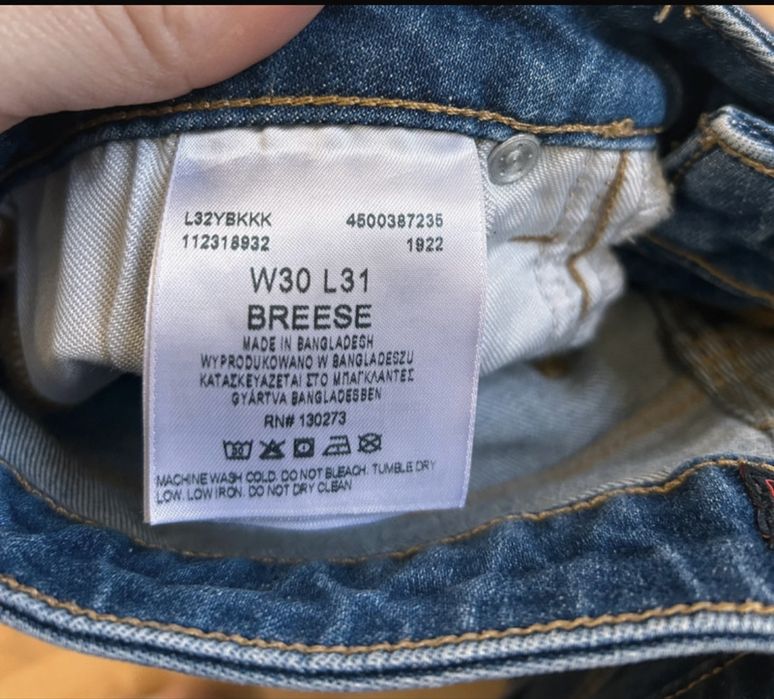 Lee bresse spodnie dzwony  30/31