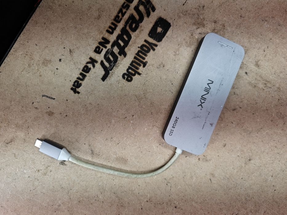 Hub USB-C z Wbudowanym Dyskiem SSD 240GB MINIX NEO S2 | Apple Mac | NOWY