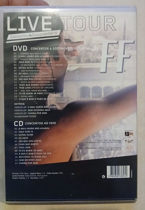 FF Live Tour DVD + CD